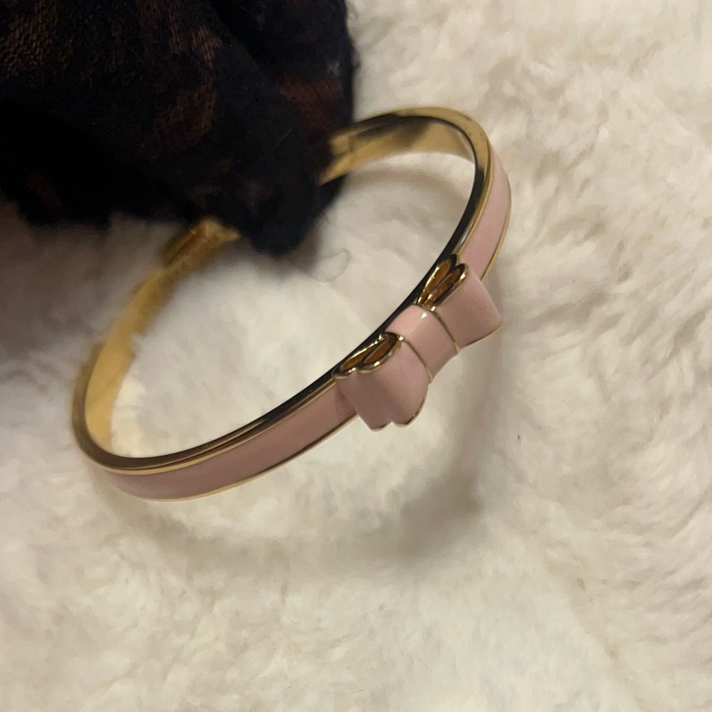 Kate Spade New York Pink and Gold Bow Bracelet - Picture 5 of 8